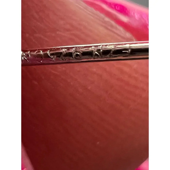 Teardrop CZ sterling silver dangle earrings - Picture 2 of 10